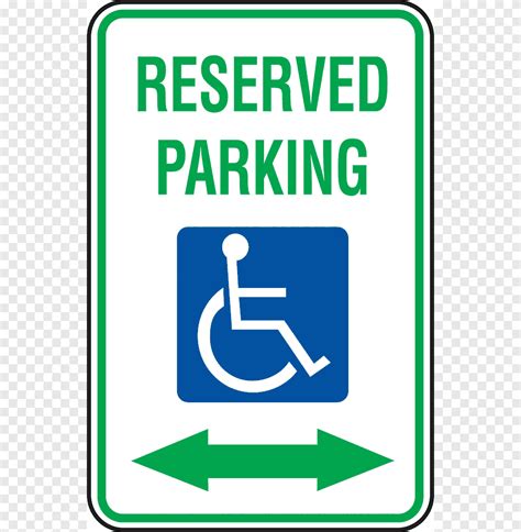 Car Park Sign Disabled parking permit Disability, Printable Handicap Parking Signs, text ...