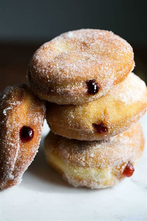 Classic Jelly-Filled Yeast Doughnuts | Recipe | Jelly doughnuts ...