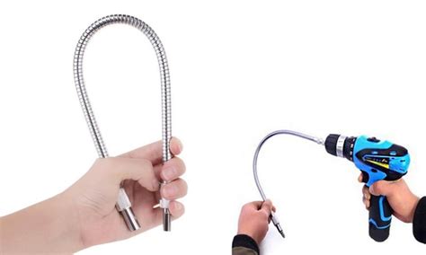 Stainless Steel Flexible Drill Bit Shaft | Groupon