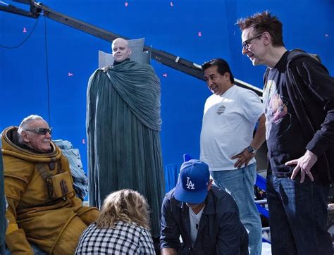 Stan Lee getting ready for his cameo in Guardians of the Galaxy Vol 2 : L_S