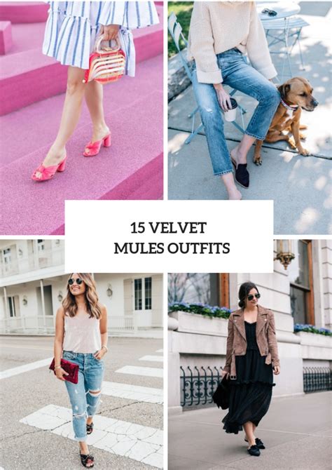 15 Outfit Ideas With Velvet Mules - Styleoholic