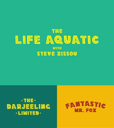 Life Aquatic. Kyle Steed | Lettering, Wes anderson aesthetic, Wes ...