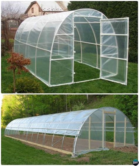 DIY PVC Pipe Greenhouse-18 DIY Green House Projects Instructions | Diy greenhouse plans ...