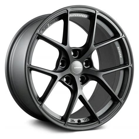 SUPERSPEED® RF05RR Wheels - Matte Gunmetal Rims