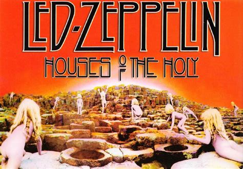 Led Zeppelin Houses of the Holy Modern Postcard #1 | Topics - People ...