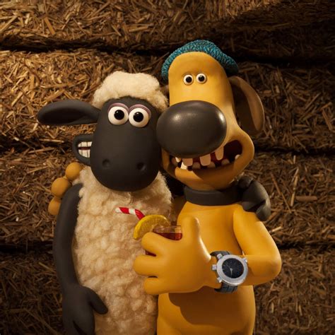 Shaun and Bitzer! | Shaun the sheep, Wallace and gromit characters, Sheep