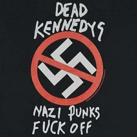 【楽天市場】DEAD KENNEDYS デッドケネディーズ Nazi Punks Fuck Off Tシャツ：GEEKHEAD