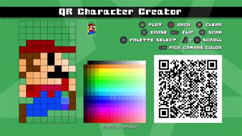 IDARB MARIO BROS 8 bits character creator XBOX ONE - YouTube