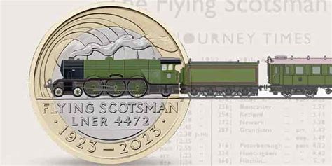 Royal Mint Celebrates Flying Scotsman Centenary With £2 Coin