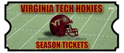 2015 Virginia Tech Hokies Season Football Tickets | All Home Games ...