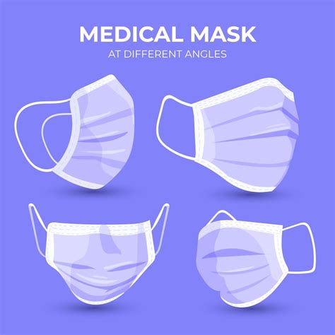 Premium Vector | Flat design medical mask