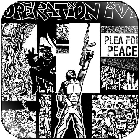 Operation Ivy Plea For Peace Album Cover Sticker