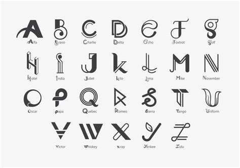 Alphabet Logo Vector Art, Icons, and Graphics for Free Download