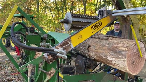 Dangerous Automatic Homemade Firewood Processing Machines, Fastest Powerful Wood Splitting ...