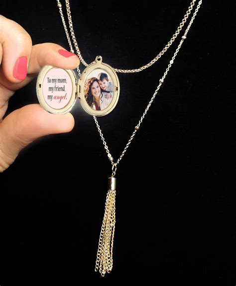 Personalized locket necklace,custom locket necklace,locket necklace ...