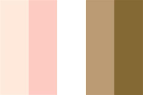 Anime skin Color Palette