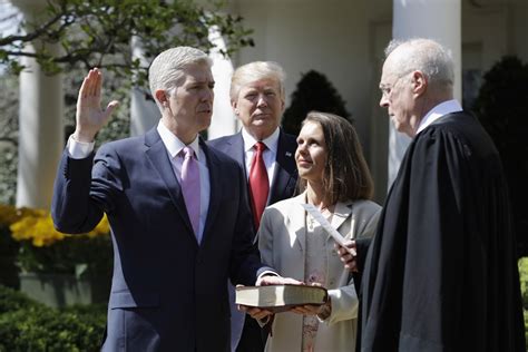 Neil Gorsuch Sworn In as Supreme Court Justice - NBC News