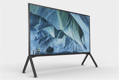 Sony launches two “super-large” 8K TVs