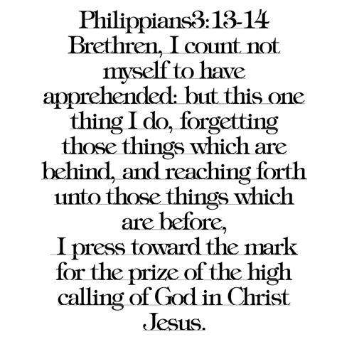 Christian Images In My Treasure Box: Philippians 3:13-14