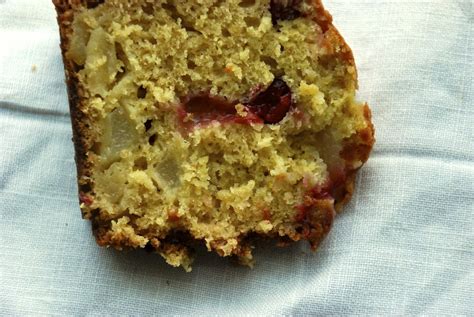 Pear and Cranberry Cake - I replaced one pear with a mango! Cranberry Cake Recipe, Cranberry ...