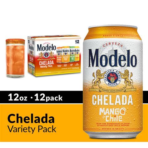 Modelo Chelada Variety Pack Mexican Import Flavored Beer Cans (12 fl oz ...