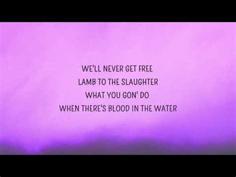 Blood in the water Lyrics - YouTube