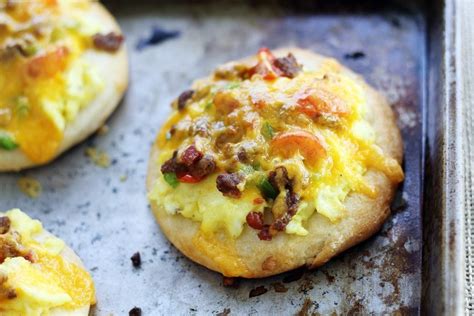 Cheesy + Easy Biscuit Breakfast Pizzas | Buy This Cook That