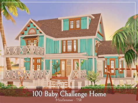 The Sims Resource - 100 Baby Challenge home.