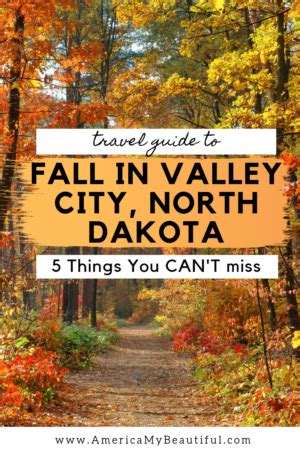 Fall in Valley City, North Dakota | 5 Things Not To Miss