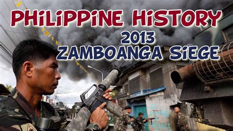 2013 Zamboanga City crisis or Zamboanga Siege, Philippine History - YouTube