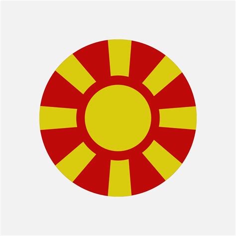 Macedonia flag, official colors, and proportion correctly. 4746797 ...