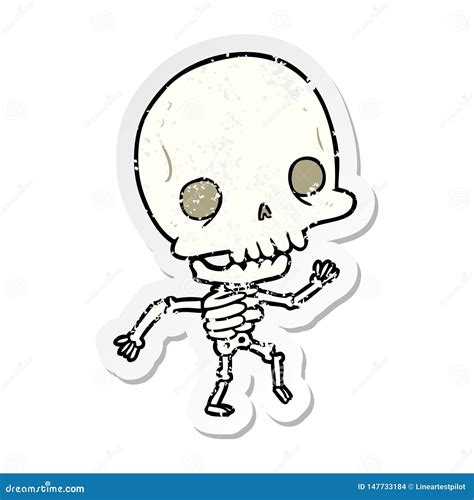 Cartoon Skeleton Thumbs Up Halloween Sign Vector Illustration | CartoonDealer.com #75706160