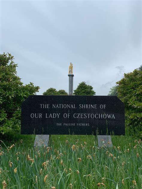 National Shrine of Our Lady of Czestochowa - Polish Church & Cemetery - Doylestown, PA