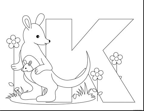 Animal Alphabet Coloring Pages Coloring Pages