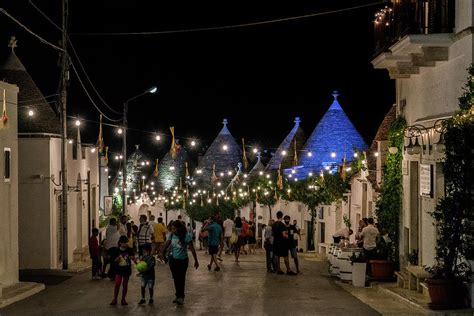 Alberobello at night. Apulia. Italy. 3 Photograph by Nina Kulishova - Fine Art America