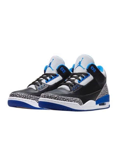 Air Jordan 3 Retro Sport Blue Black Grey (MENS) | Kixify Marketplace