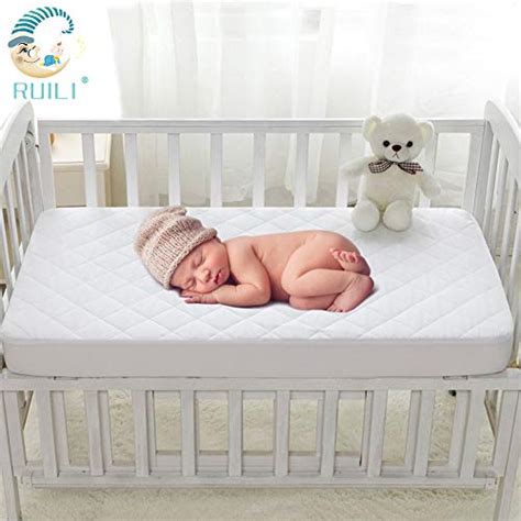 2 Pack Quilted Fitted Waterproof Crib Mattress Protector Top Price - FurnitureV.com