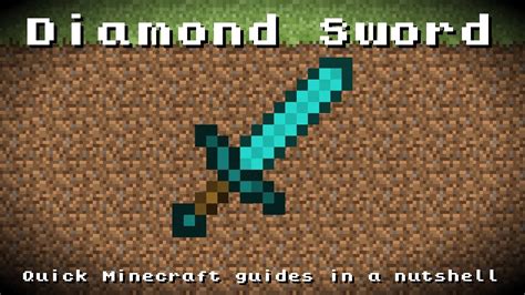 Minecraft - Diamond sword! Recipe, Item ID, Information! *Up to date ...