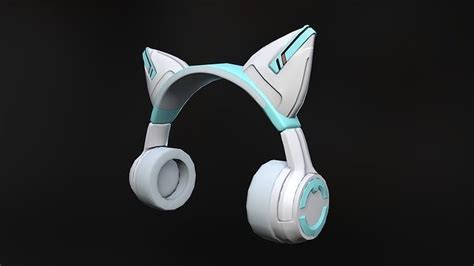 3D model Hatsune Miku Headphones VR / AR / low-poly | CGTrader