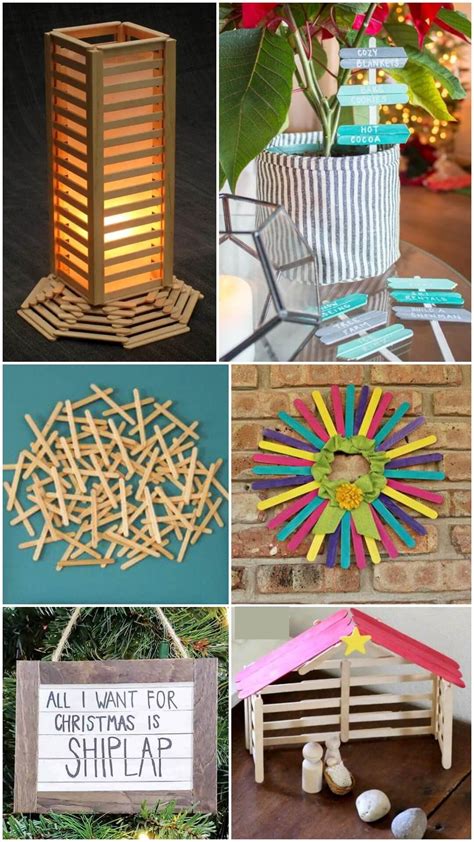 DIY Popsicle Stick Craft Tutorial For Adults - Kids Art & Craft