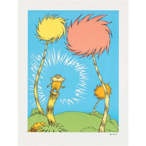 The Lorax - Book Cover — The Art of Dr. Seuss Collection, Published by ...