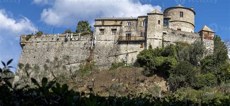 Portofino, Italy, Castle Brown view 11968794 Stock Photo at Vecteezy