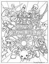 20 super Smash Bros coloring Pages Free Pdf Printables – Artofit sketch template