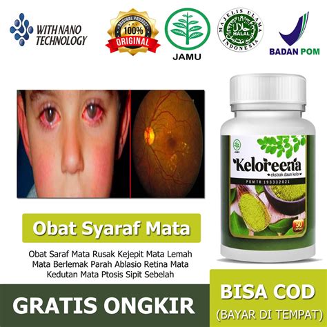 Jual Obat Saraf Mata Rusak Kejepit Mata Lemah Mata Berlemak Parah ...