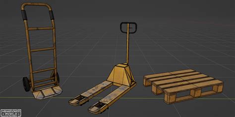 ArtStation - Pallet Jack & Warehouse Equipment | Game Assets