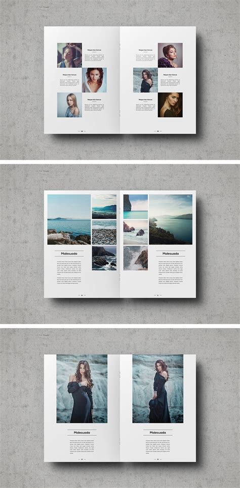 Multipurpose Portfolio Template on Behance | Broschürenlayout ...