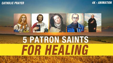 5 PATRON SAINTS FOR HEALING PRAYER - YouTube