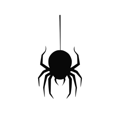 Free Spider Silhouette Icon SVG - Mediamodifier