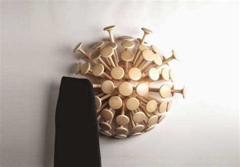 20 Stylish wall mounted coat hooks, creative designs