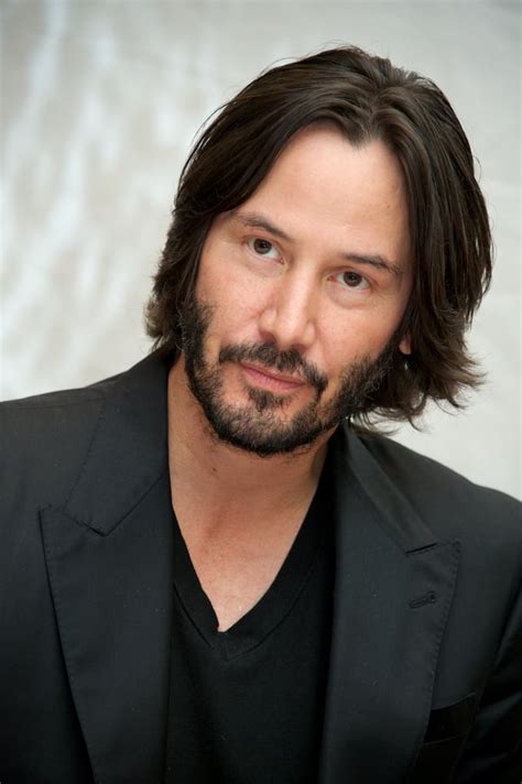 Keanu Reeves | Male Celebrities With Long Hair | POPSUGAR Beauty Photo 11